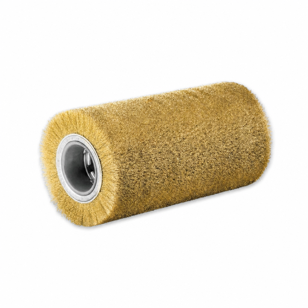 Metal cylindrical brush